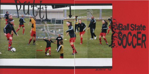Soccer Scrapbook Collage